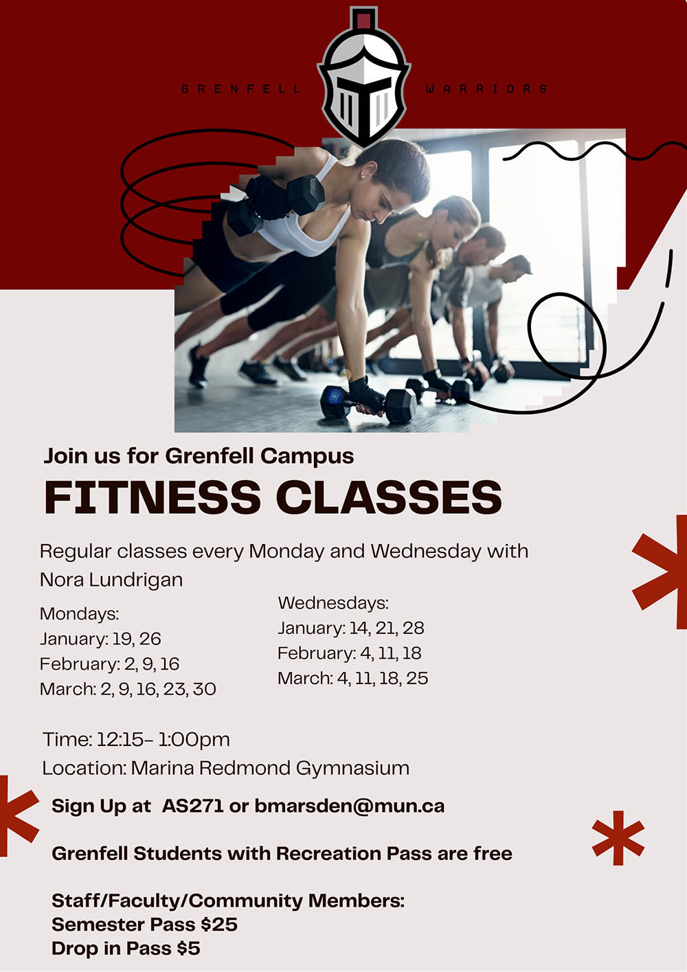 Poster - Fitness Class 2026